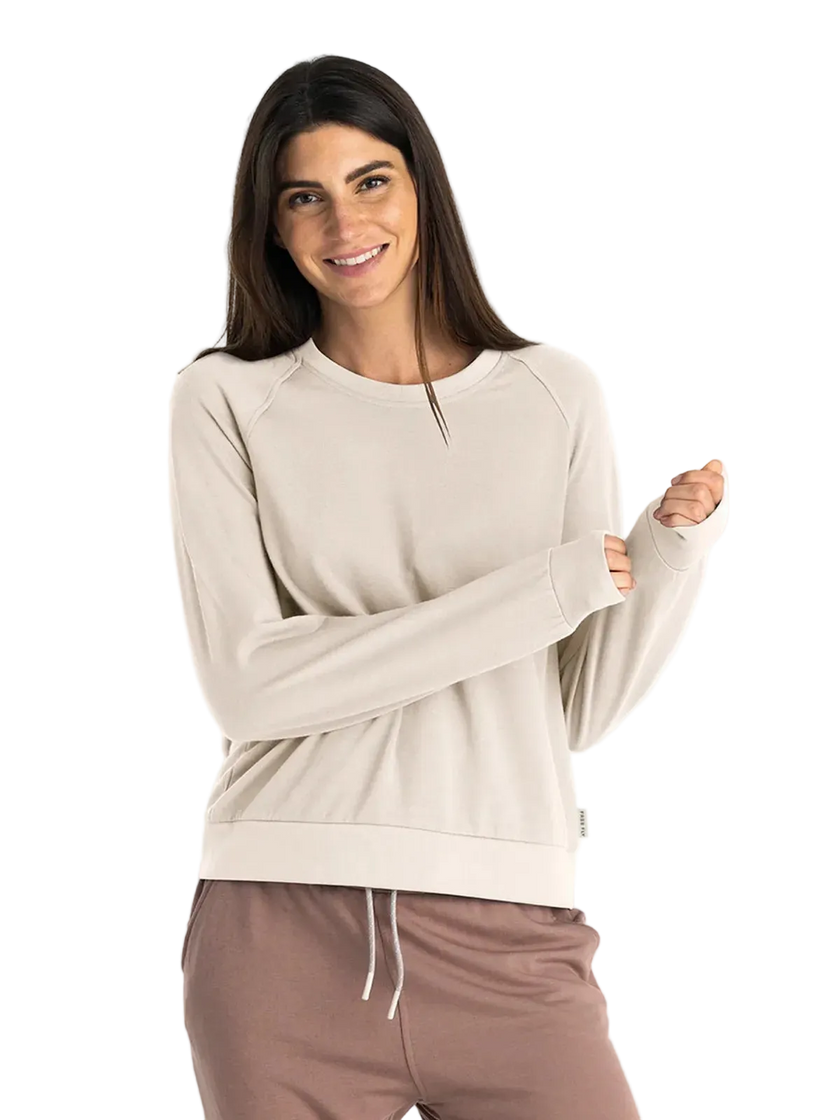 Bamboo Lightweight Fleece Crew