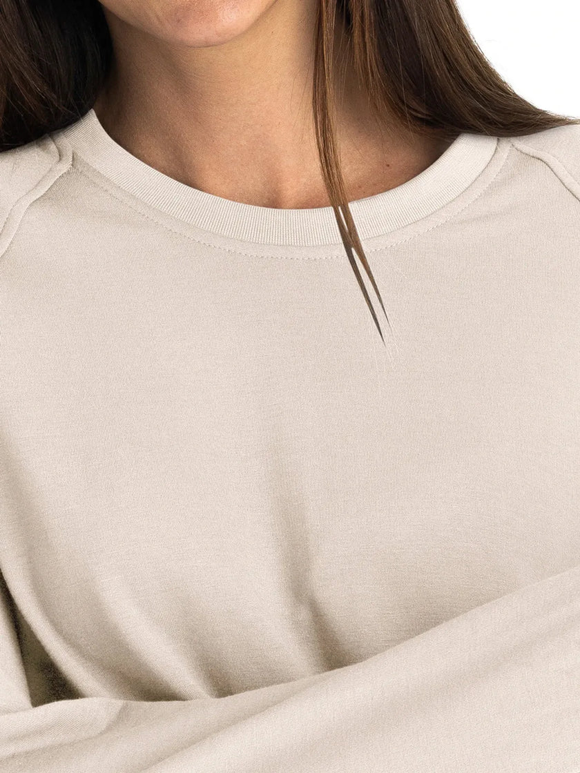 Bamboo Lightweight Fleece Crew