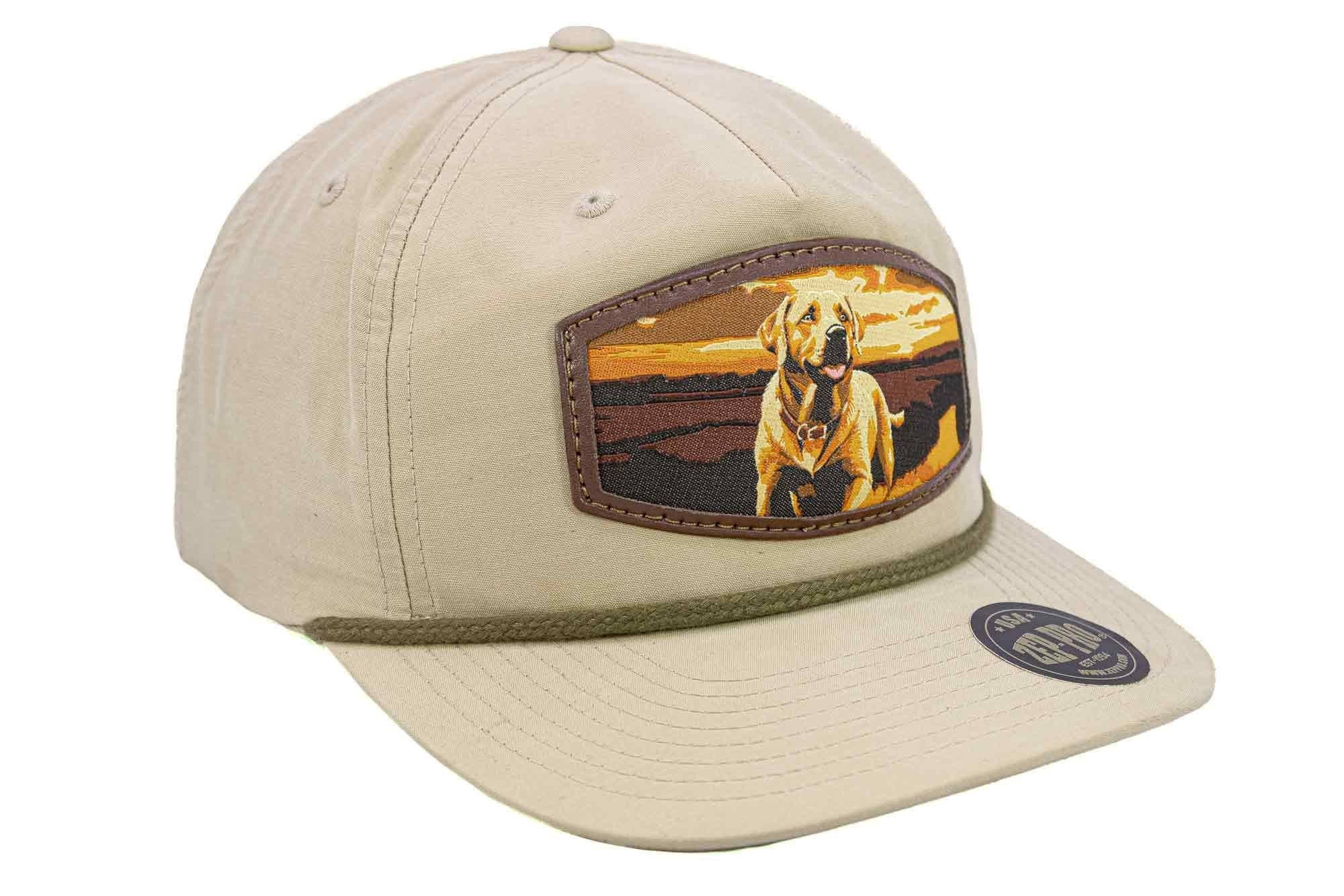 Lab Woven Patch Rope Hat.
