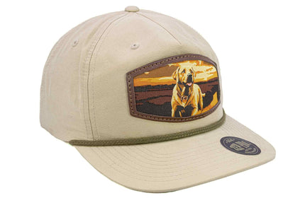 Lab Woven Patch Rope Hat.