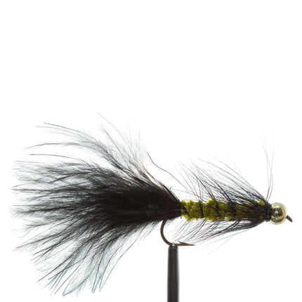Beadhead Black/Olive Wooly Bugger