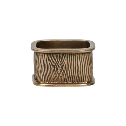 Blenheim Oak Metal Napkin Ring