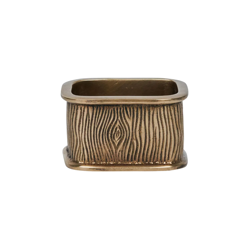 Blenheim Oak Metal Napkin Ring