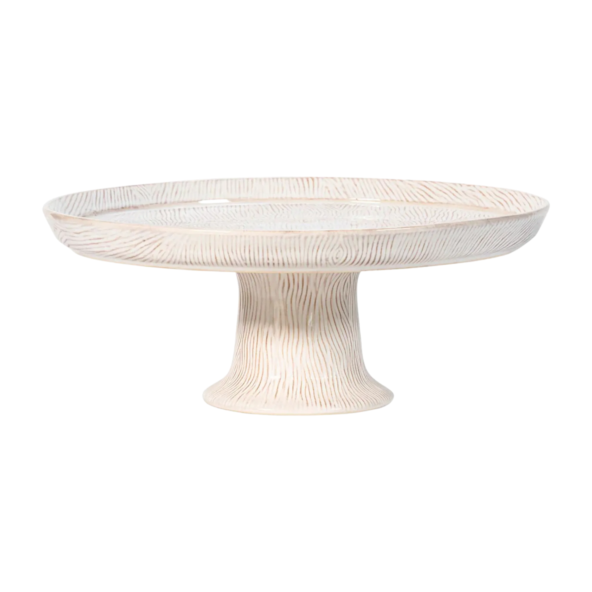Blenheim Oak Whitewash Cake Pedestal