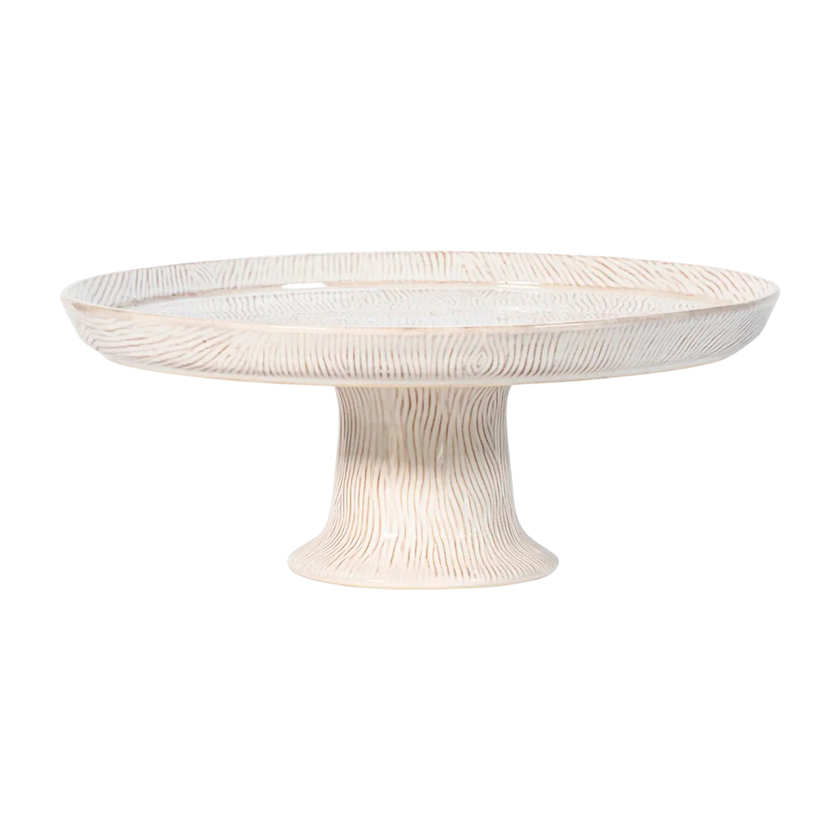 Blenheim Oak Whitewash Cake Pedestal