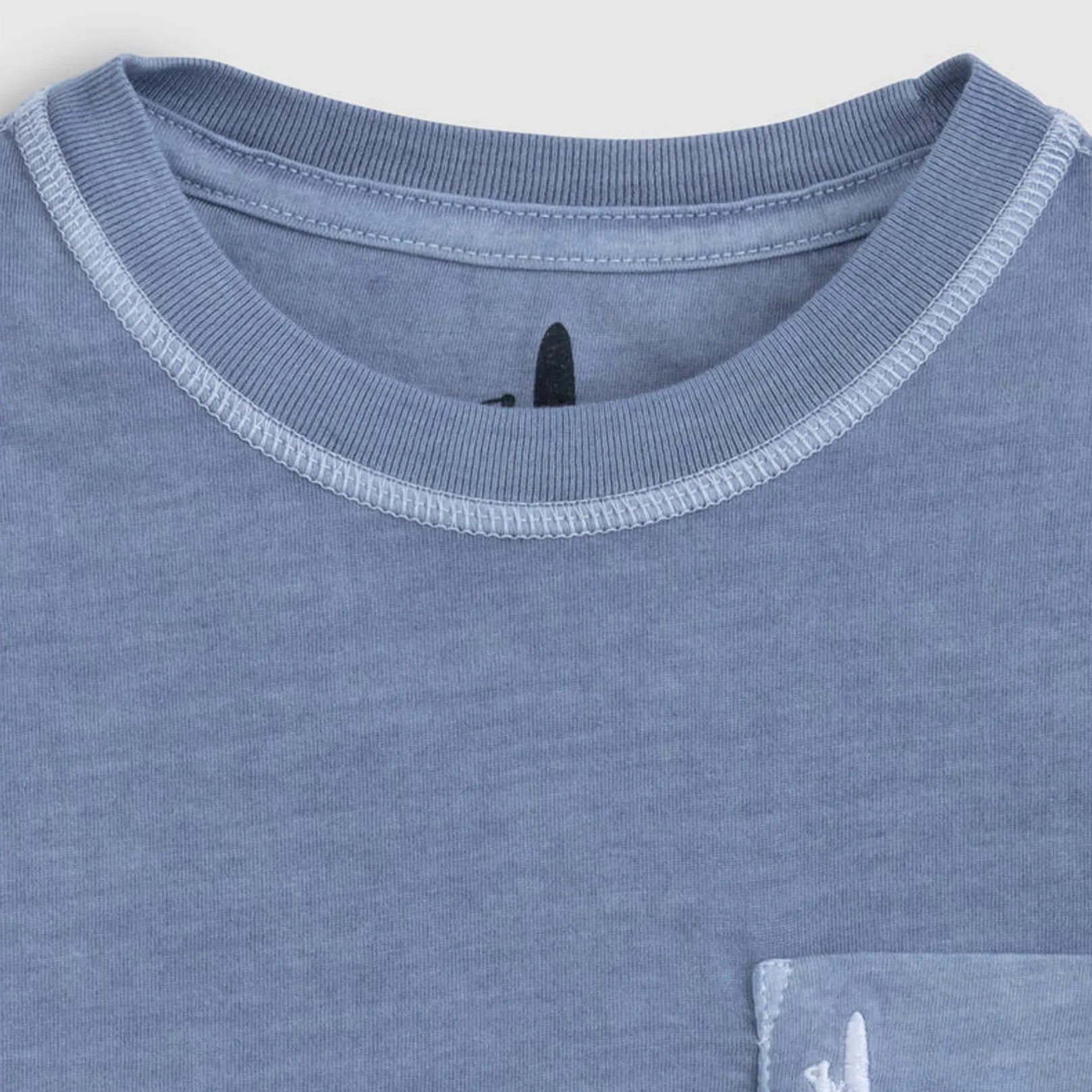 Brennan Jr. Long Sleeve Pocket T-Shirt Navy