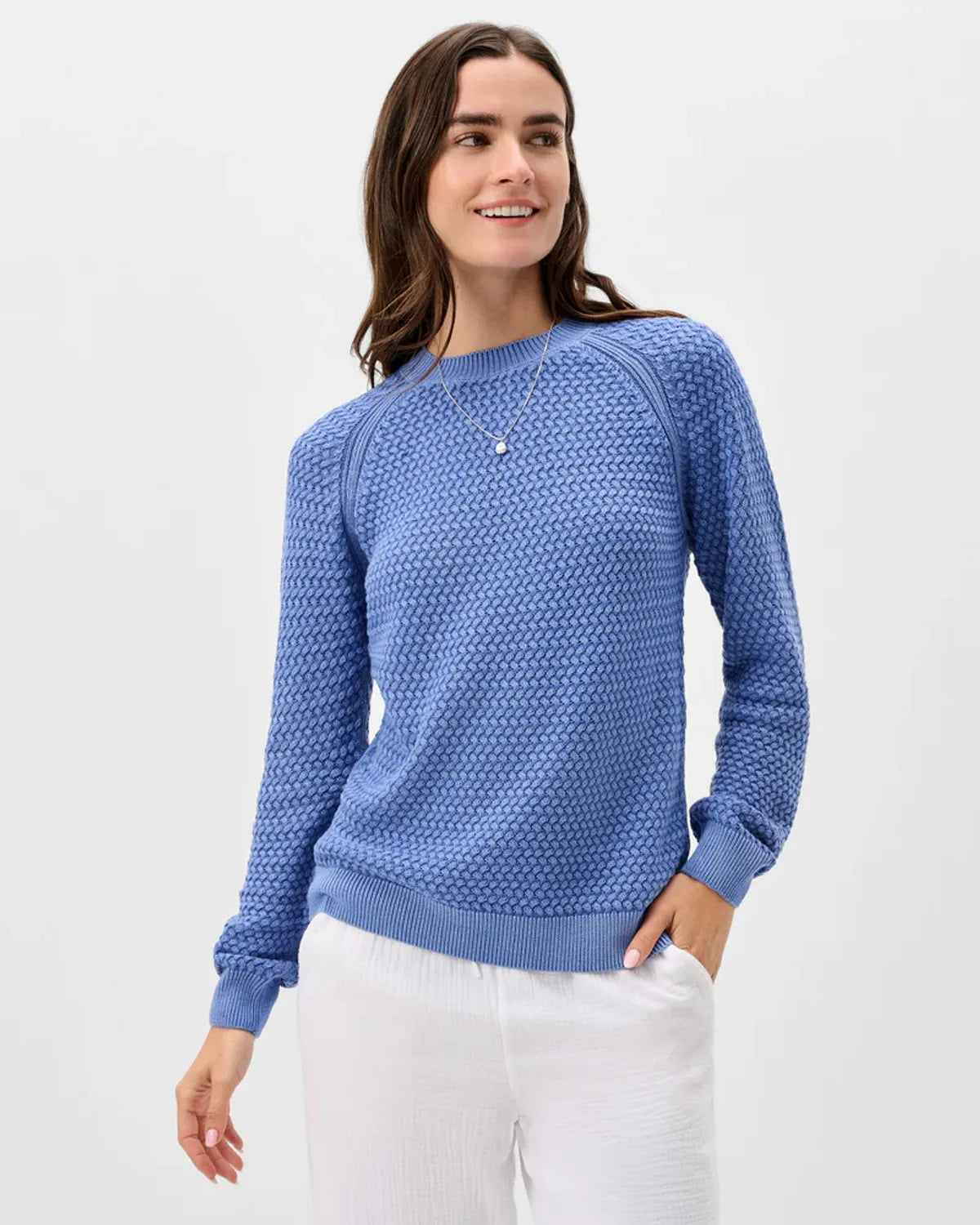 Bridget Garment Dyed Crewneck Sweater