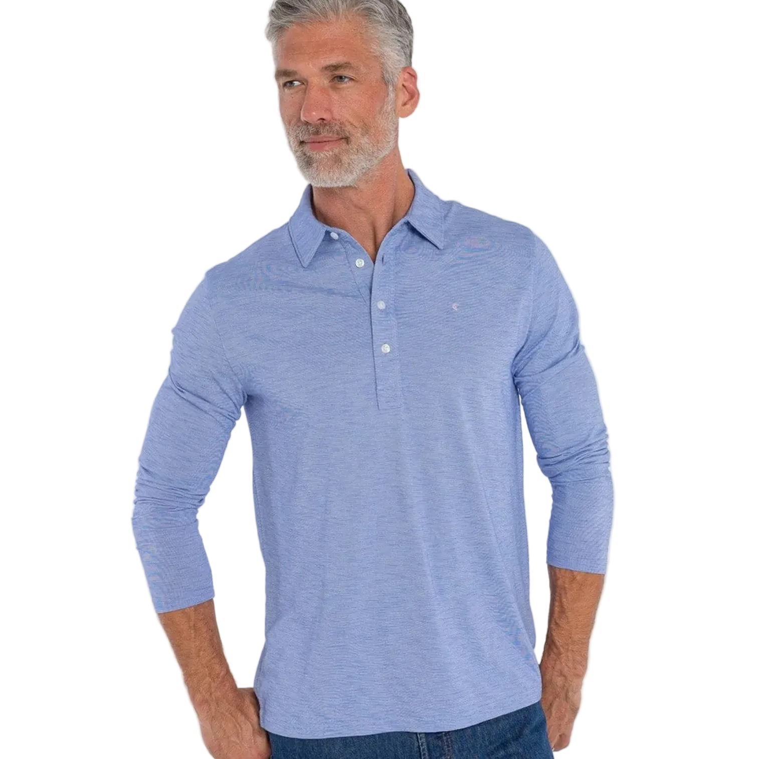 Brrr Long Sleeve Range Polo