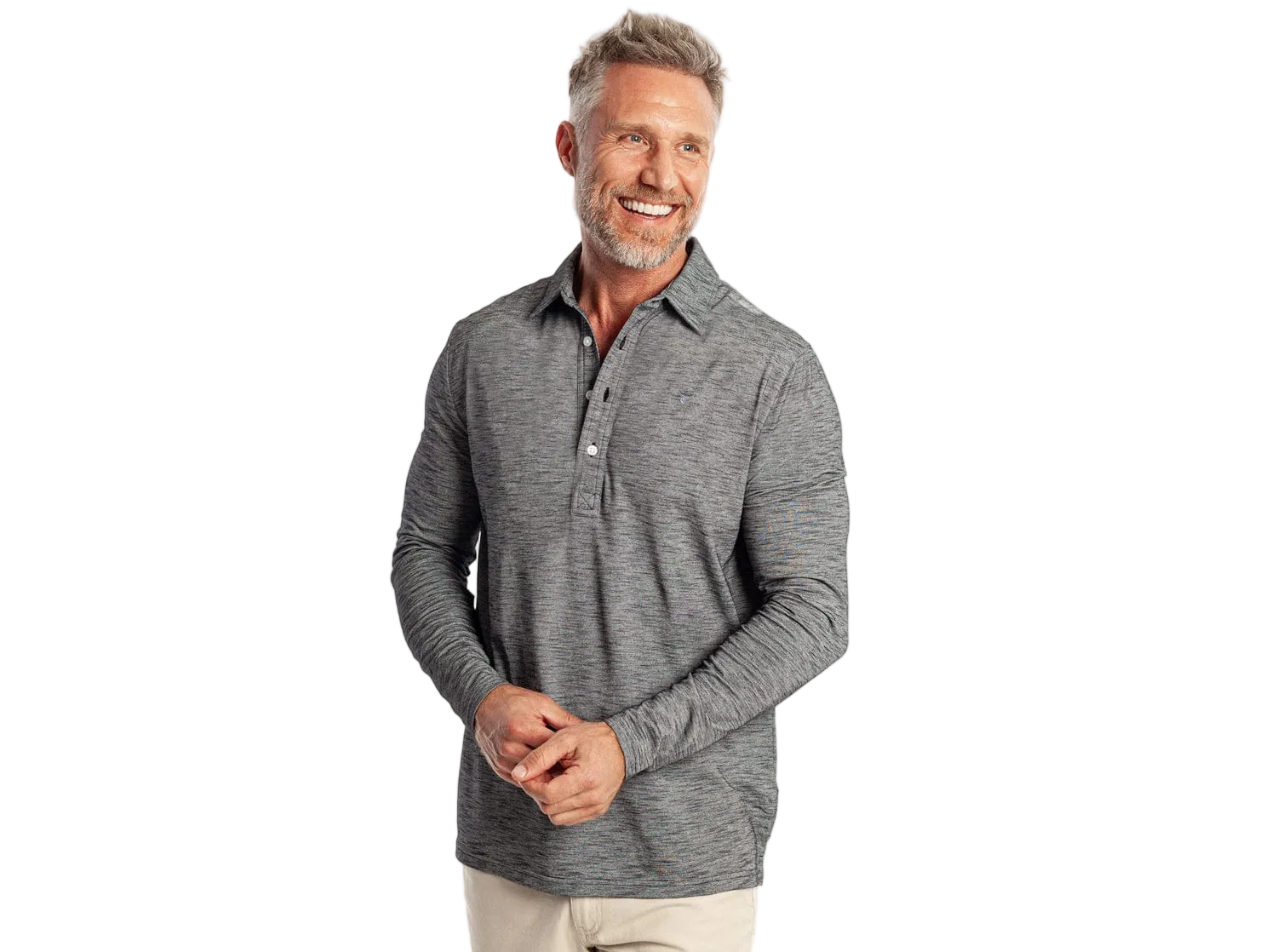 Brrr Long Sleeve Range Polo