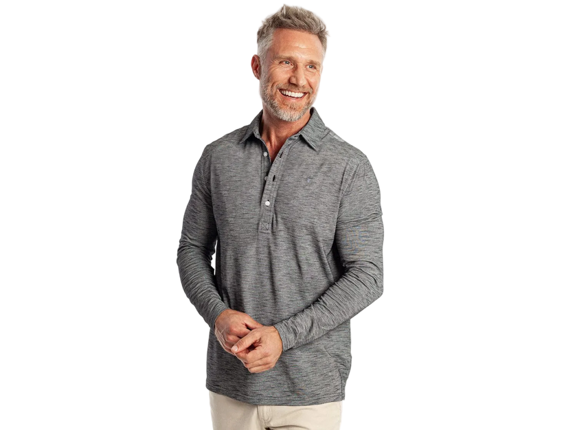 Brrr Long Sleeve Range Polo