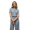 Brushed Bardot Cashmere Polo Sweater