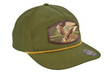 Mallard Woven Patch Rope Hat.