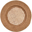Rattan Cane Weave Charger