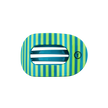 Cabana Cutie Flat Round Hair Clip
