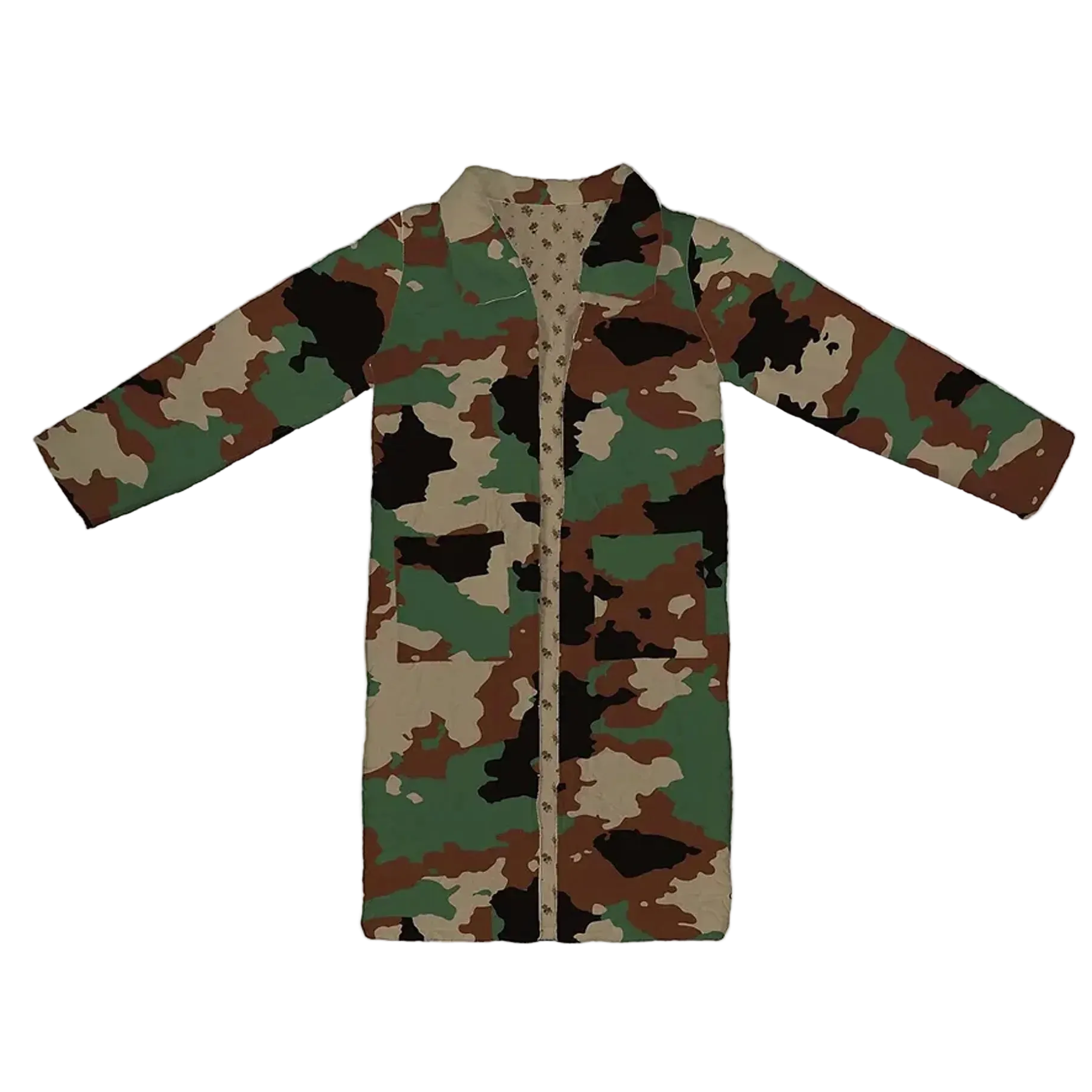 Cheyenne Camo Quilted Duster