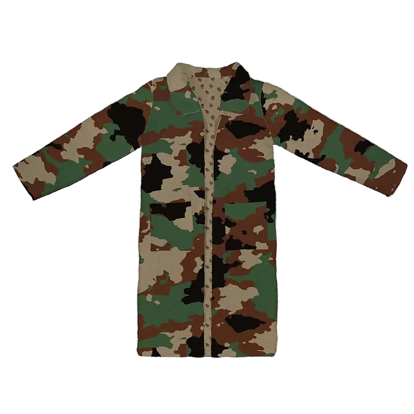 Cheyenne Camo Quilted Duster