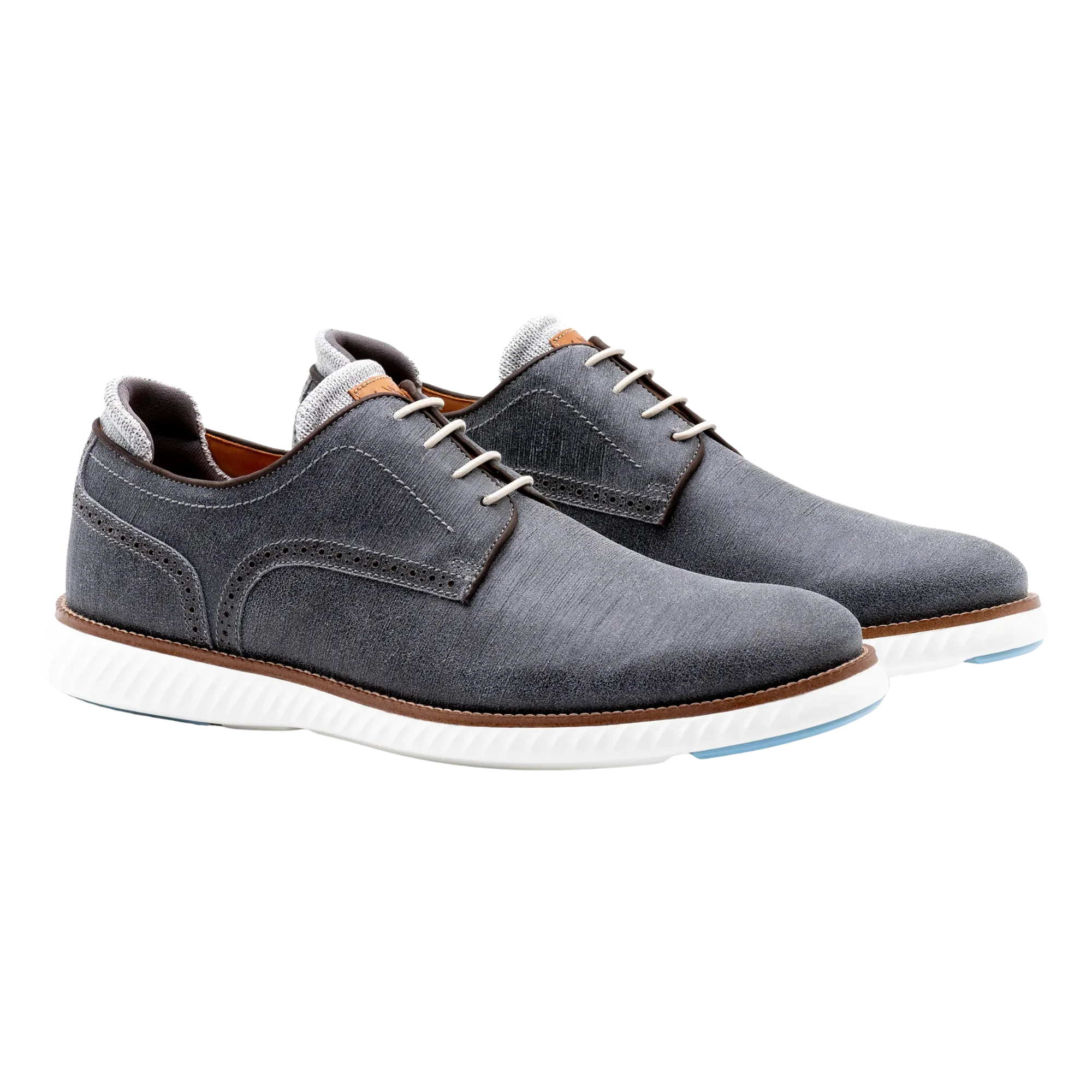Countryaire Suede Plain Toe - Blueberry