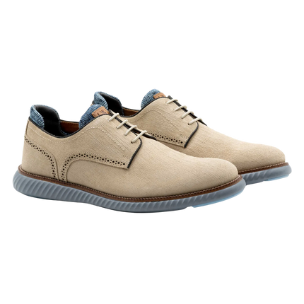Countryaire Suede Plain Toe - Bone