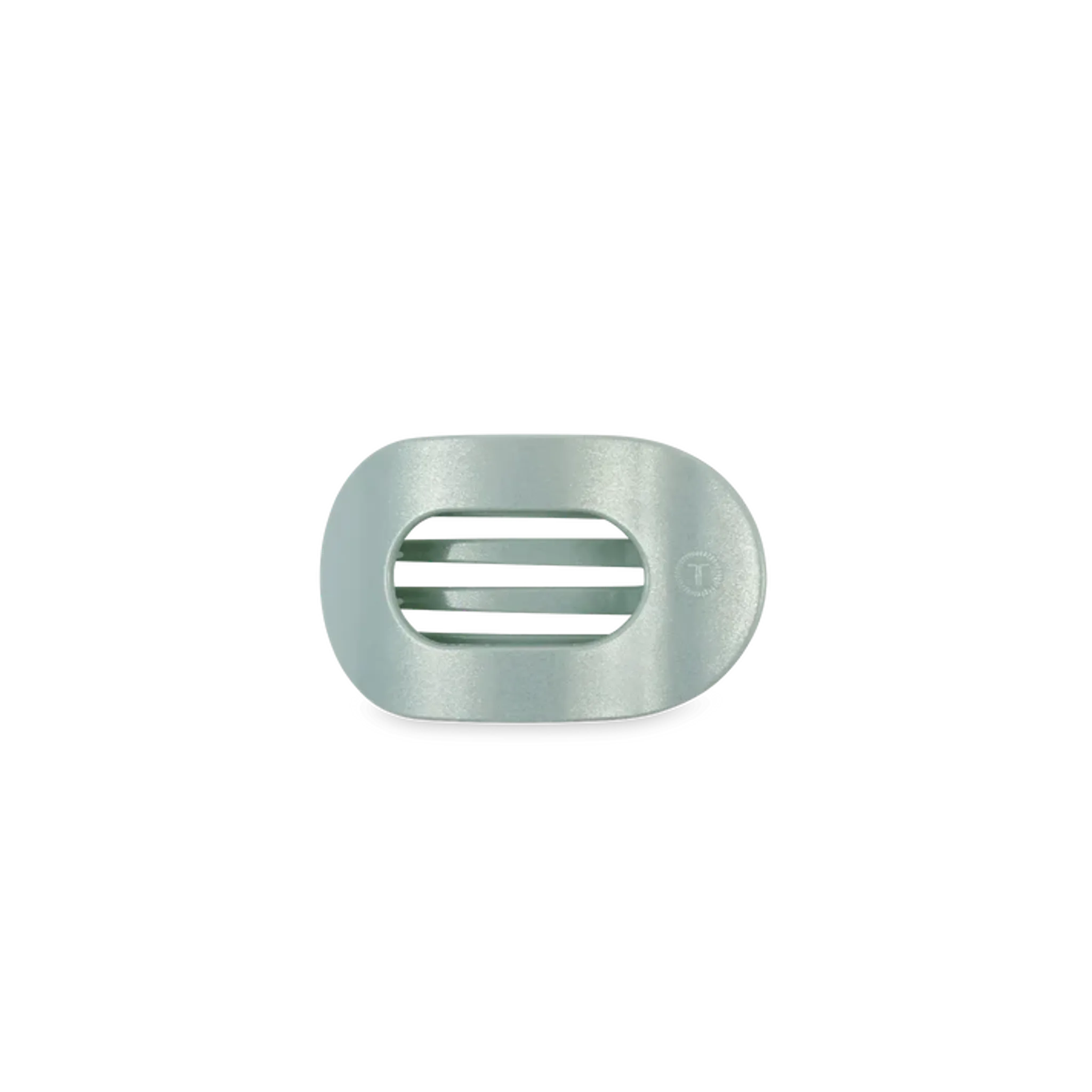 Dew Drop Flat Round Hair Clip