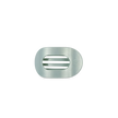Dew Drop Flat Round Hair Clip