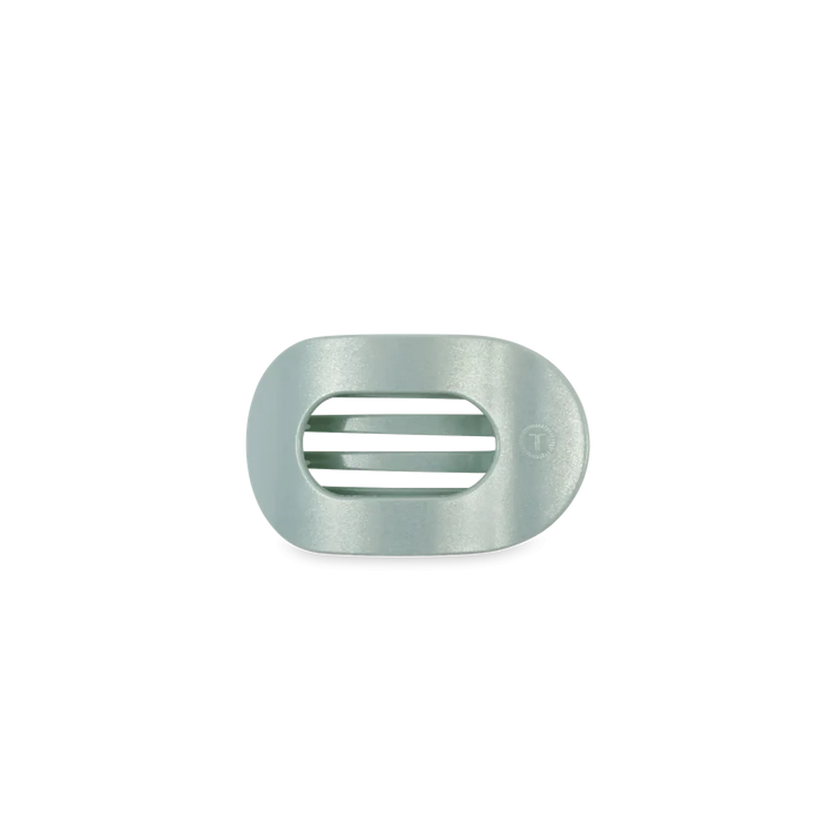 Dew Drop Flat Round Hair Clip