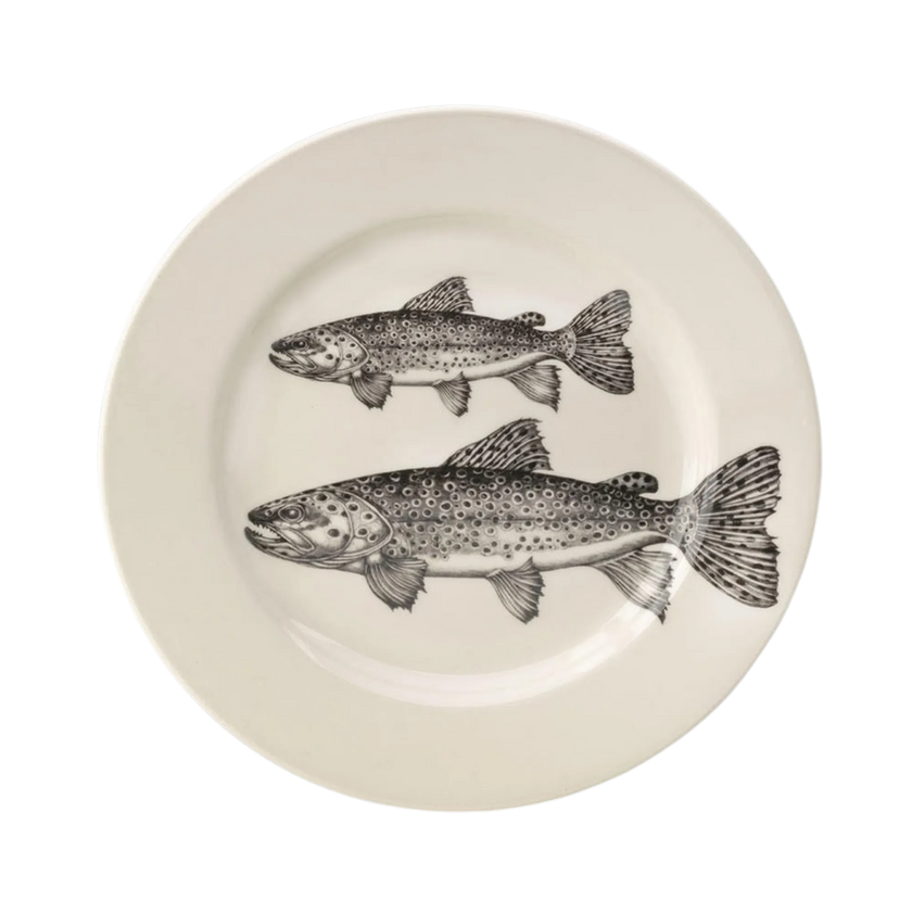 Dinner Plate: Brown Trout