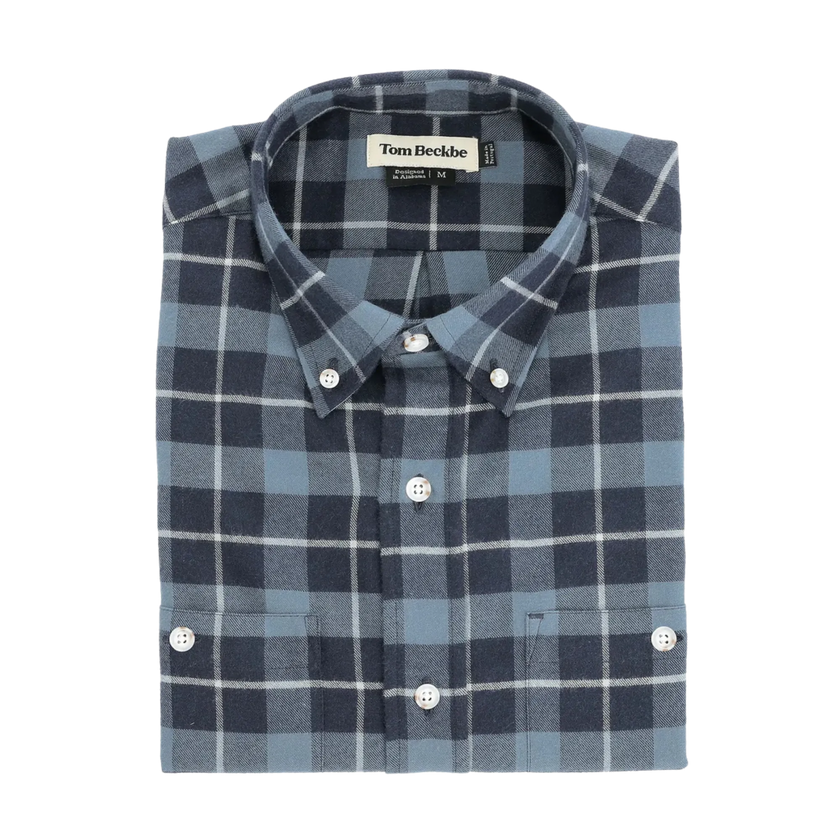 Dixon Brushed Cotton Twill Shirt