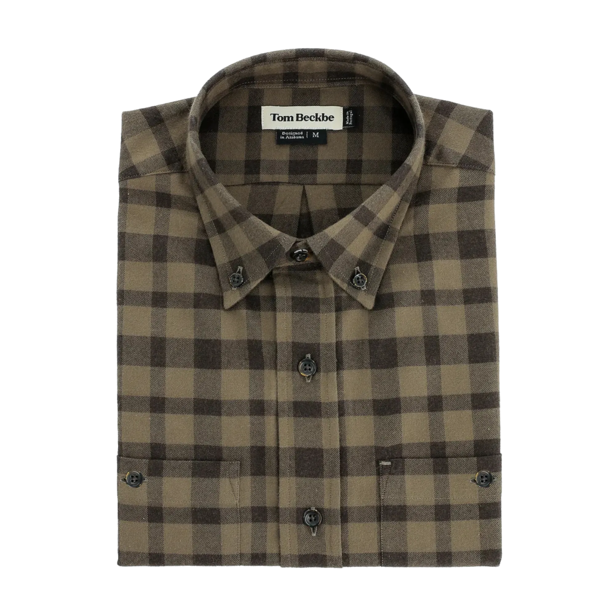 Dixon Brushed Cotton Twill Shirt