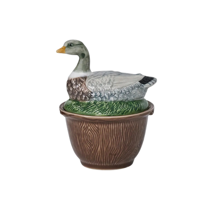 Duck Bowl with Lid - Multi