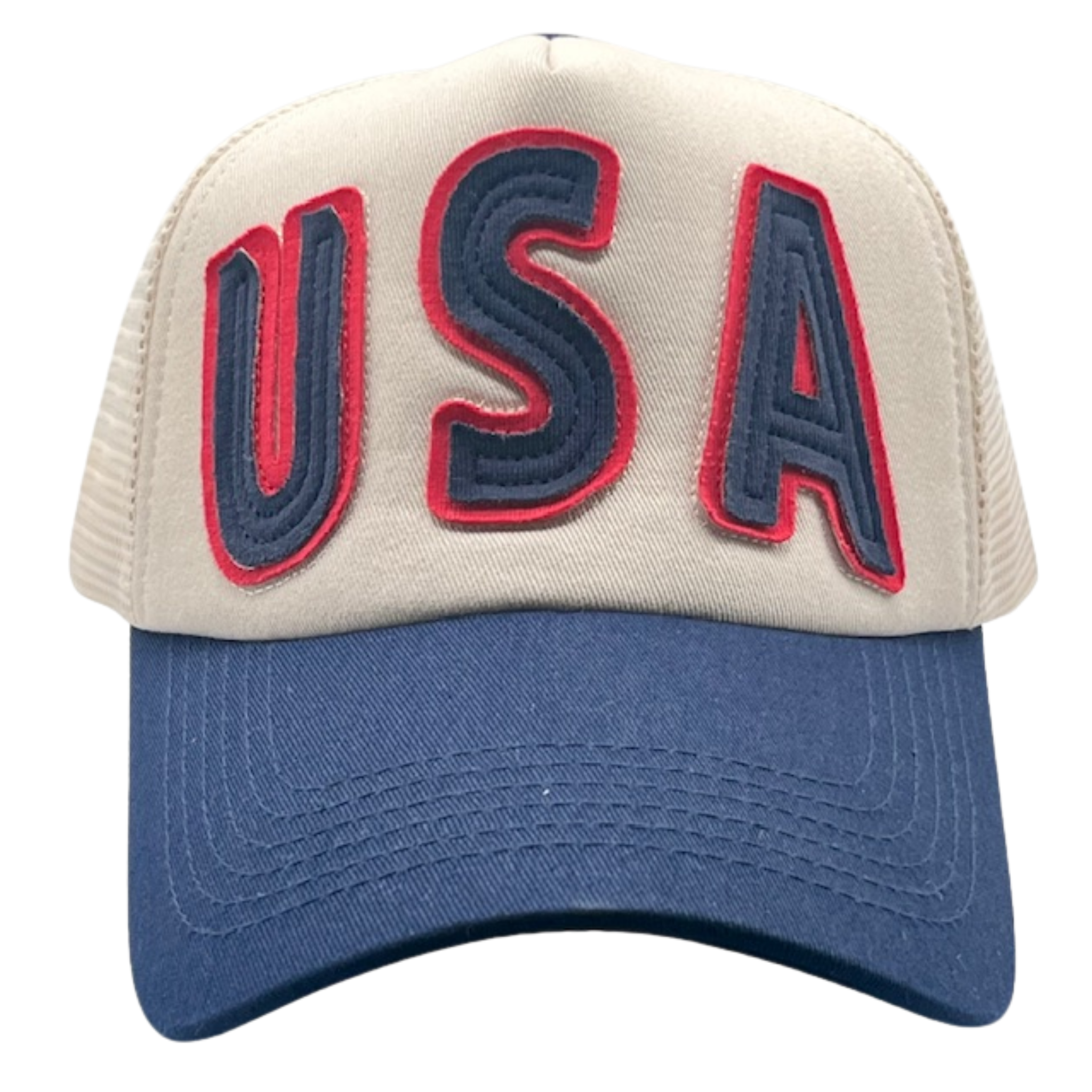 USA Patch Trucker Hat