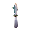 Cheese and Butter Spreader Knife - Salmon (Poly)