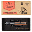 Camping Cutlery Tool, Wood