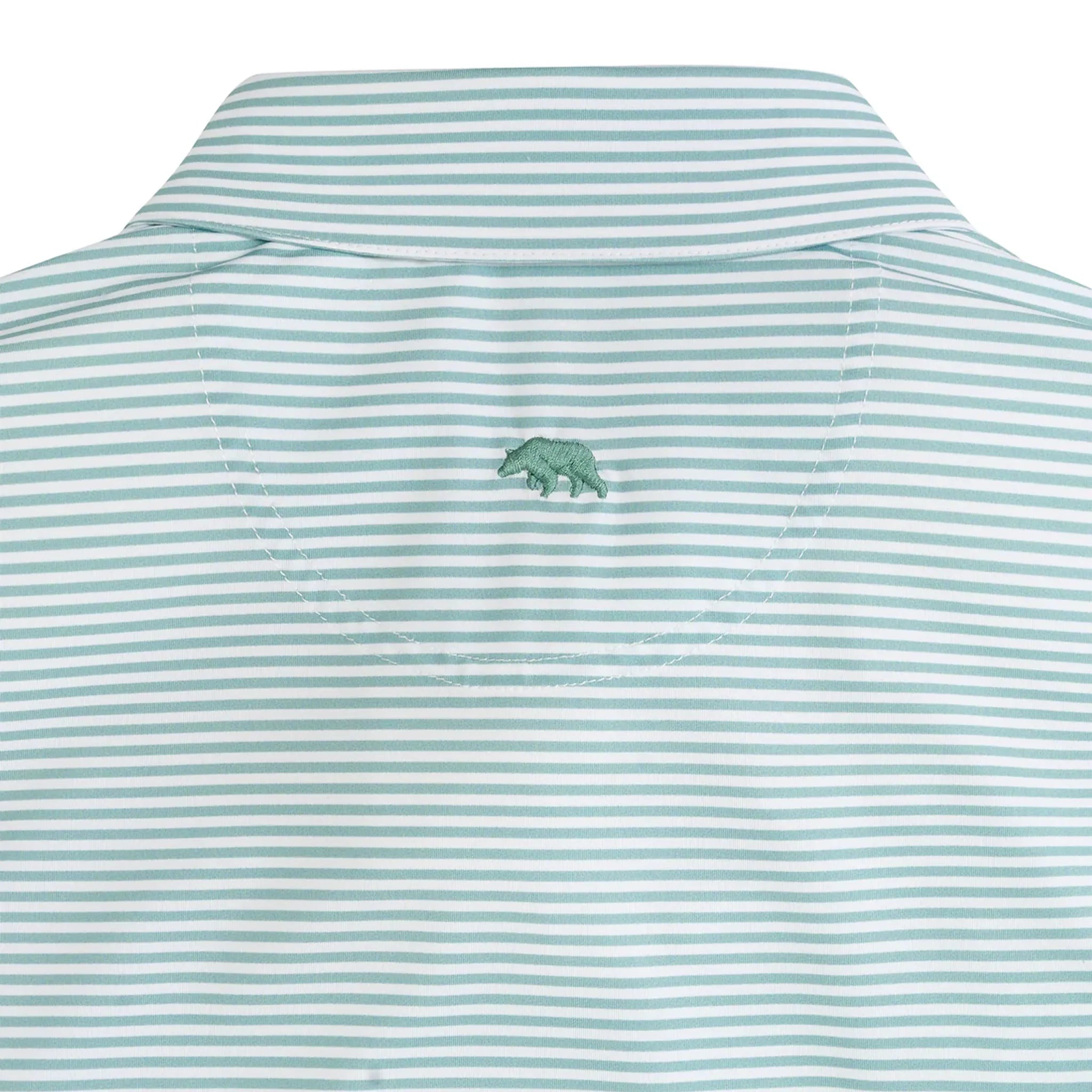 Echo Stripe Performance Polo