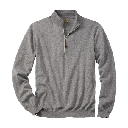 TSG Fraser Cashmere 1/2-Zip Sweater