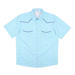 Fisherman Pearl Snap Short Sleeve Shirt-Mens