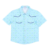 Fisherman Pearl Snap Short Sleeve Shirt