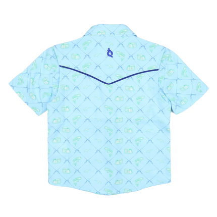 Fisherman Pearl Snap Short Sleeve Shirt