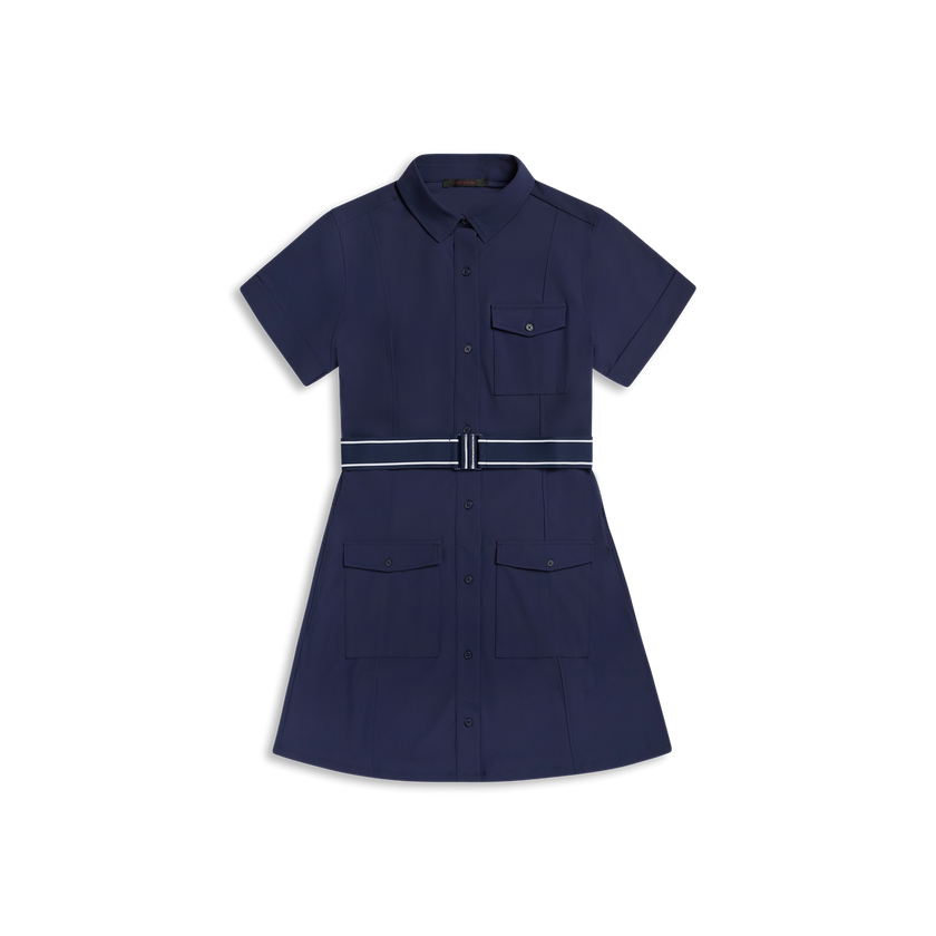 Phoenix Belted Shirt Dress