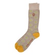 Floral Peruvian Pima Cotton Socks