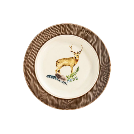Forest Walk Animal Cocktail Plates