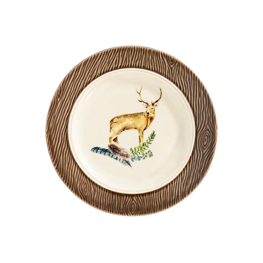 Forest Walk Animal Cocktail Plates