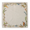 Forest Walk Café Au Lait Napkin with Animals