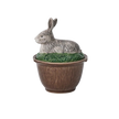 Forest Walk Rabbit Bowl with Lid