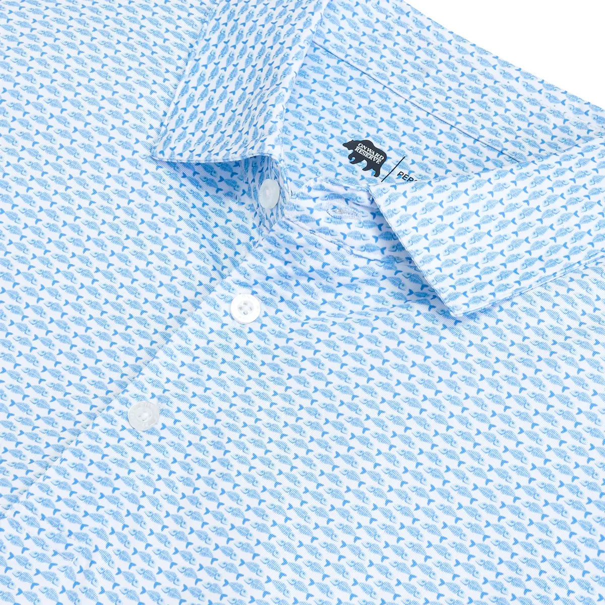 Goldie Printed Performance Polo