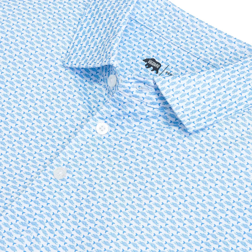 Goldie Printed Performance Polo