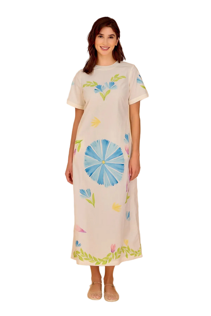 Gwenyth Dress, Flora Painted