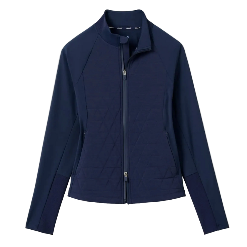 Hannah Performance Mixed Media Jacket
