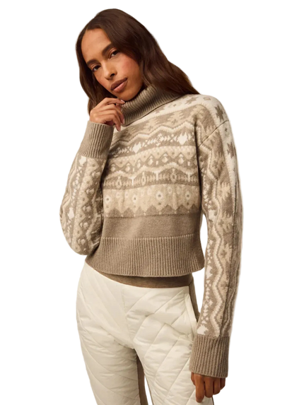 Koko Jacquard Crop Sweater