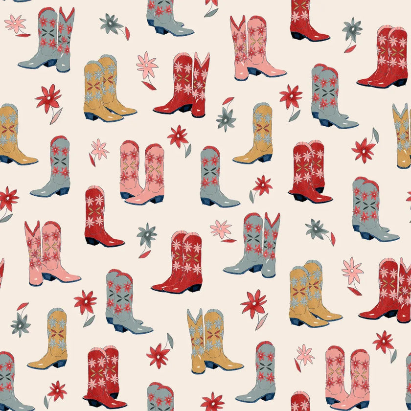 Daisy Boots Linen Duster
