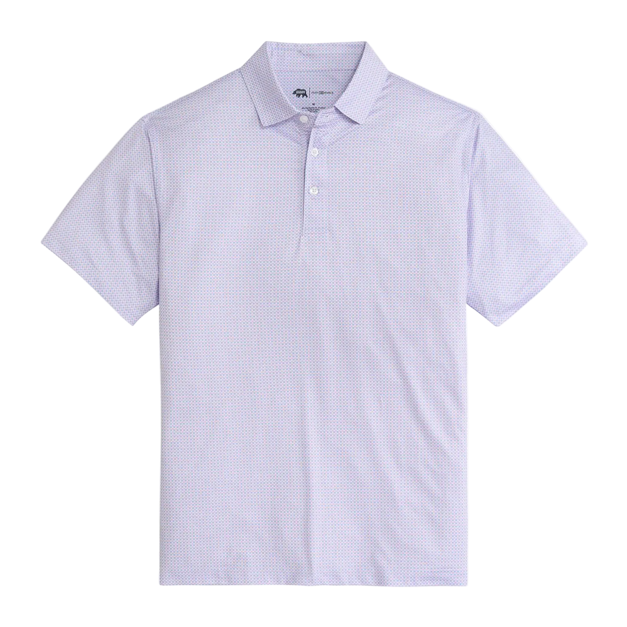 League Printed Performance Polo